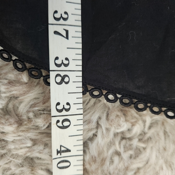 Free People Lovers Lane Ine Shoulder Mini Dress In Black Women's‎ Size Large - Picture 10 of 10